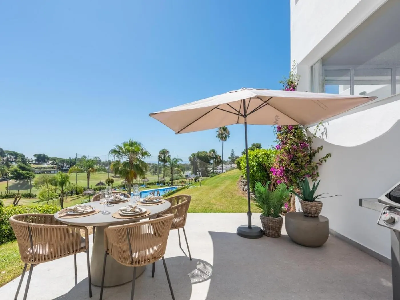 شقة Azahara1, Panoramic Views And Frontline Golf ماربيا